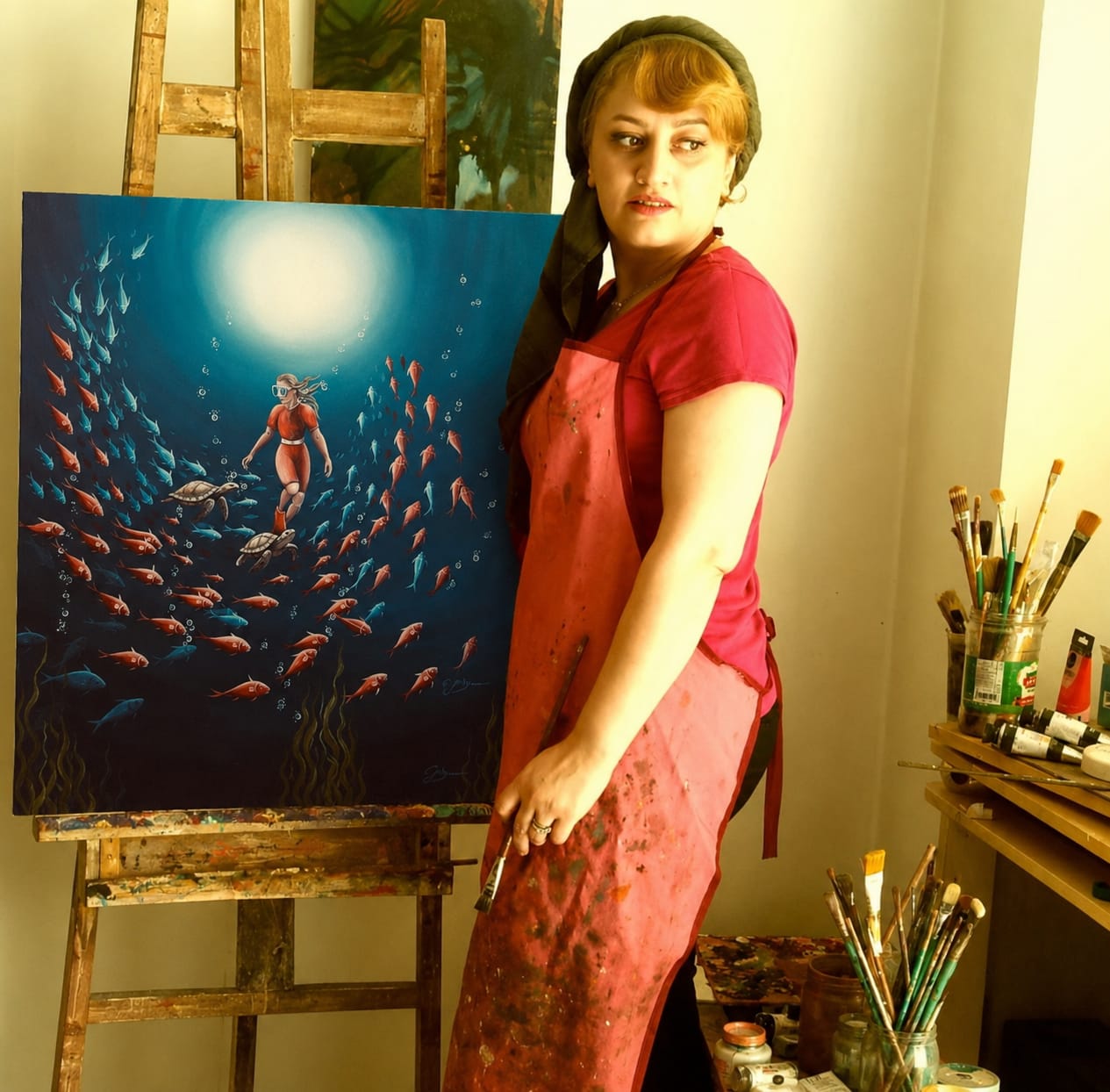Portrait of Azer Umay